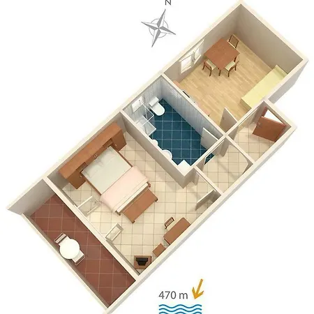 招待所 Barbat 730 Barbat na Rabu